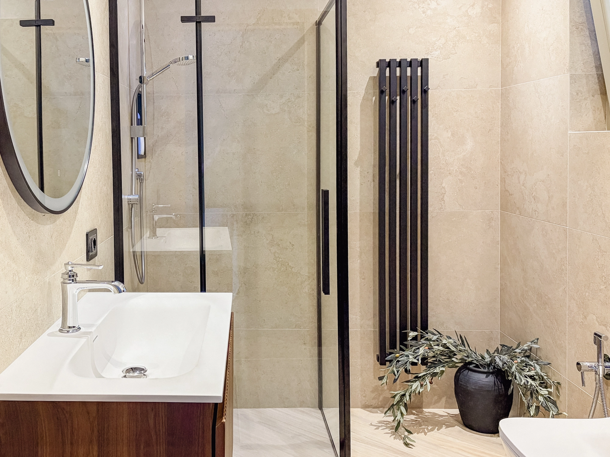 The bathroom