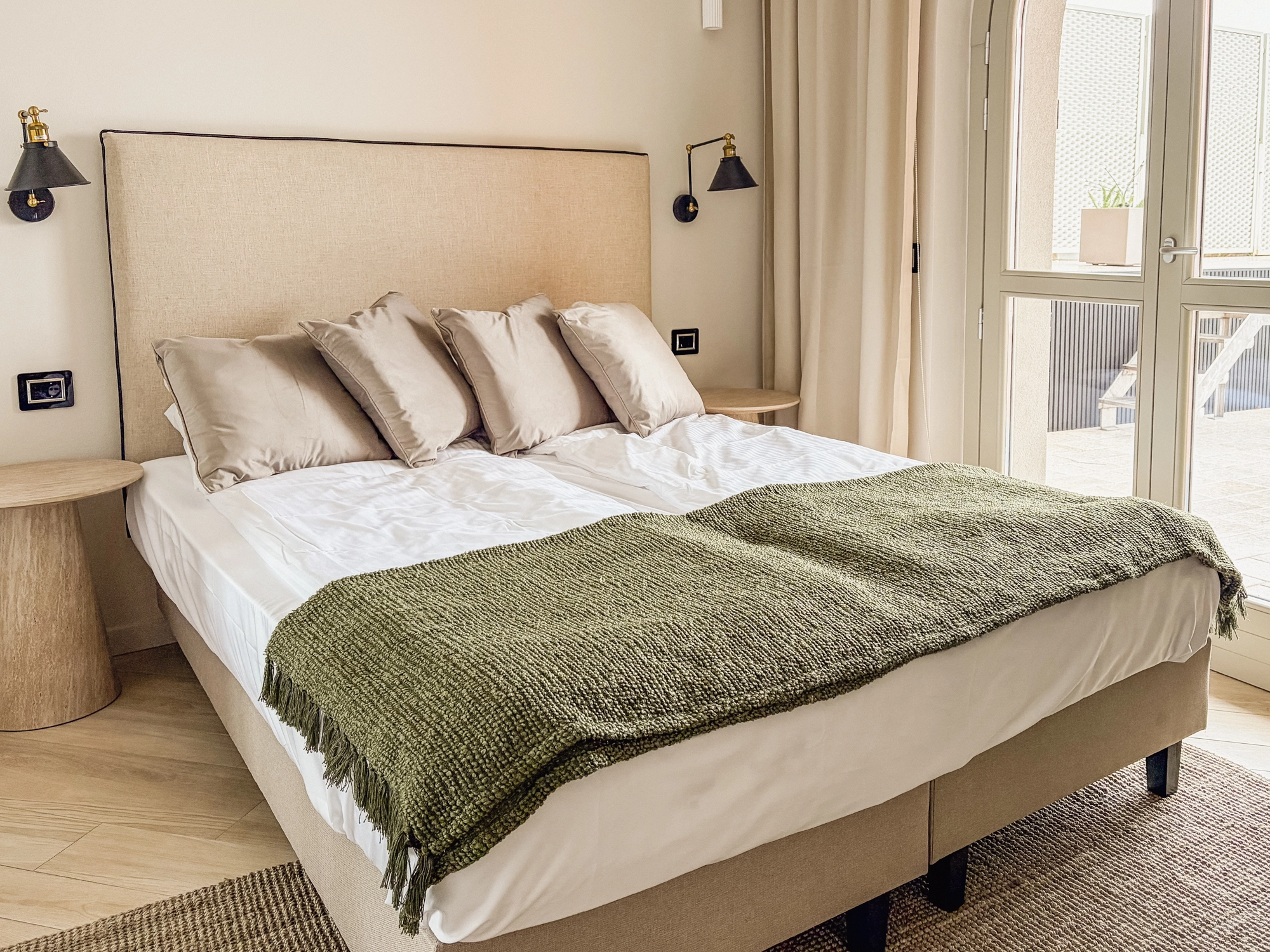 The bedroom